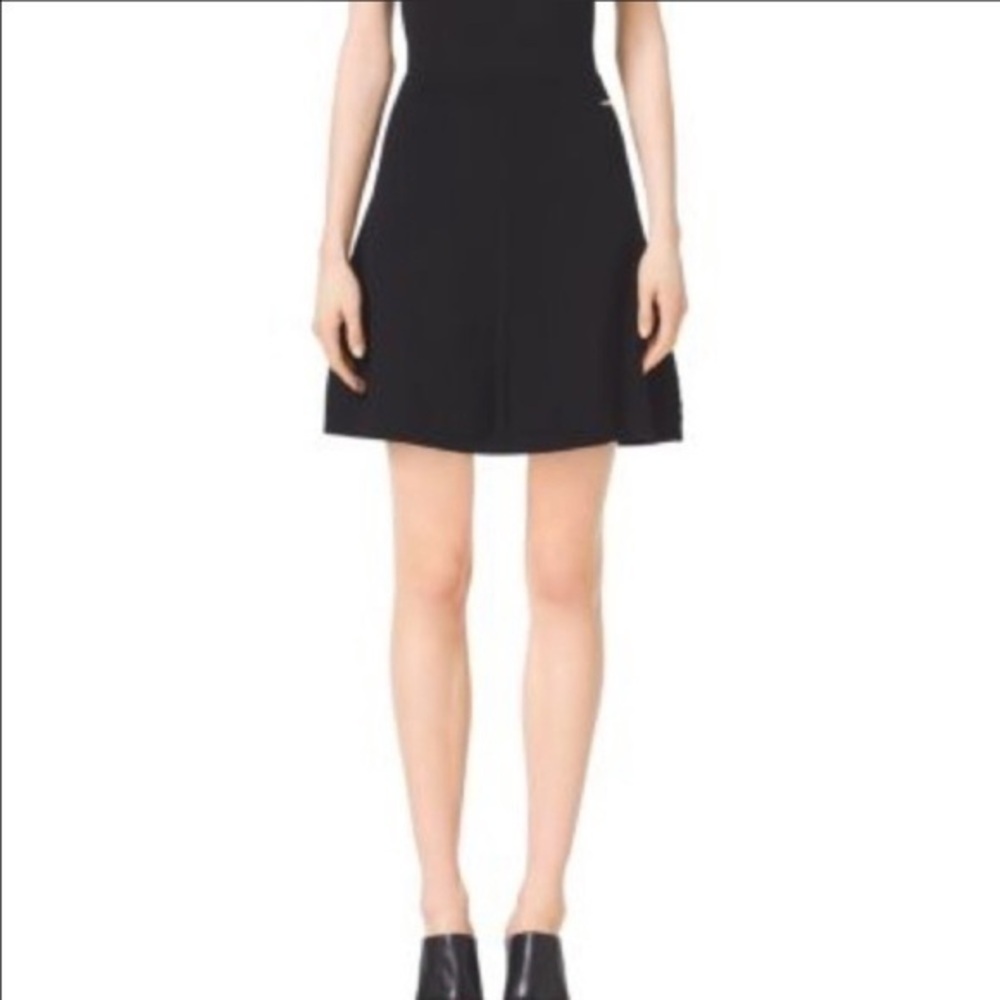 Michael Kors sweater knit skirt herringbone